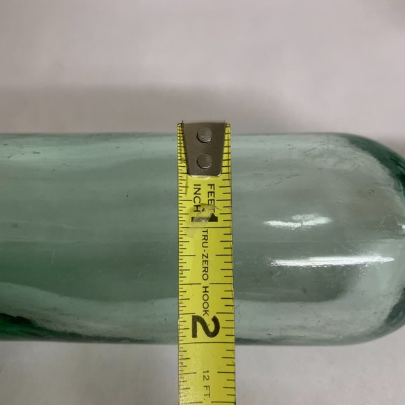 1880’s Antique handblown, round bottom glass soda bottle - Picture 7 of 7